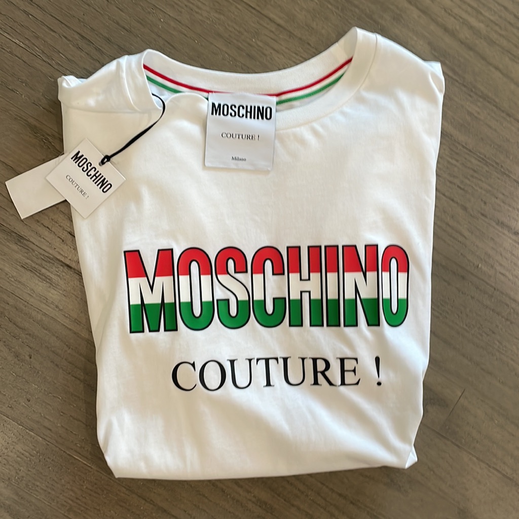 Brand New Moschino TShirt Mens Size 54 Xl